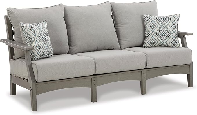 Signature Design by Ashley Visola Outdoor Patio Sofa by SignatureDesignbyAshley