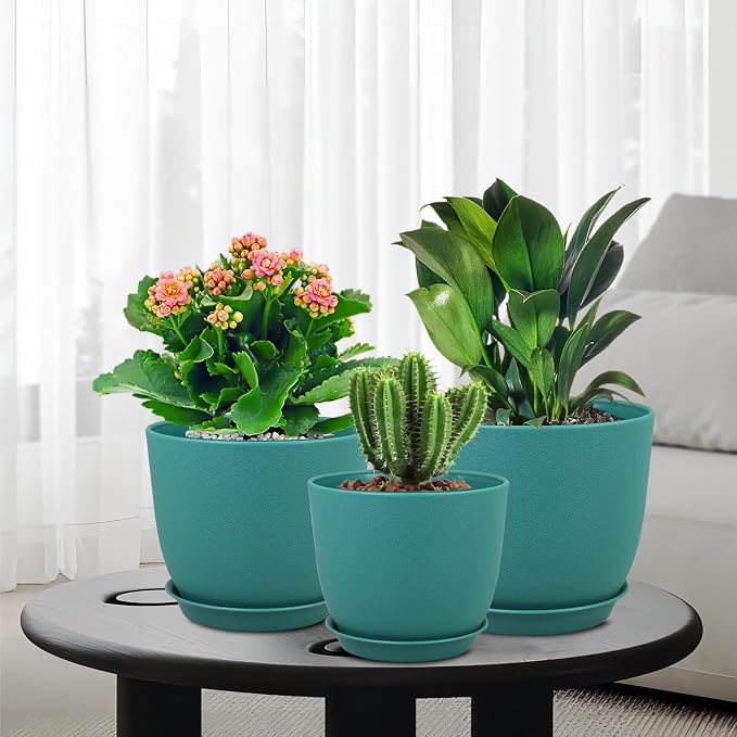 Large Flower Pots 12/10/9 inch, Plant Pots - Image 7