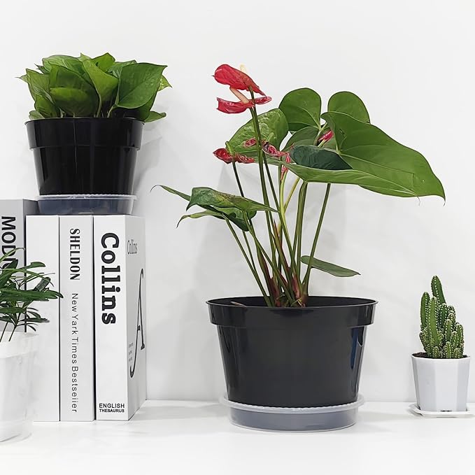 12 Pack Plant Pots, 8 Inch Plant Planter - Image 5
