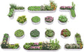 A ANLEOLIFE Set of 14, 18 Inch Tall Raised Garden Beds Kit, Heart-Shaped by AAnleolife
