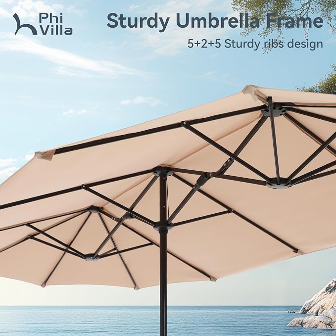 PHI VILLA 8 Piece Patio Dining Set - Image 8