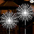 JJGoo Solar Firework Lights, 2 Pack 135 LEDs 2 Lighting Modes Solar Lights by JJGoo