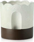 Nihow Self Watering Plant Pot: 8 Inch Ceramic Planter by Nihow