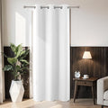 Joydeco Blackout Door Curtain for Doorway Privacy 72 Inches Long, Grommet by JOYDECO