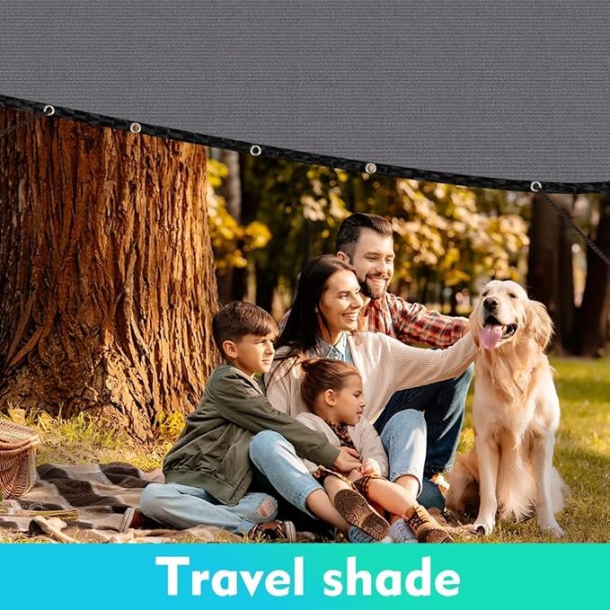 EMERIT 90% Shade Cloth Sun Shade Fabric Privacy Screen Shade Cover - Image 7