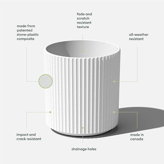 Veradek Demi Series Round Planter - Image 2