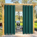 NICETOWN Outdoor Patio Curtain Extra Long Drape 120" L Waterproof/Windproof by NICETOWN
