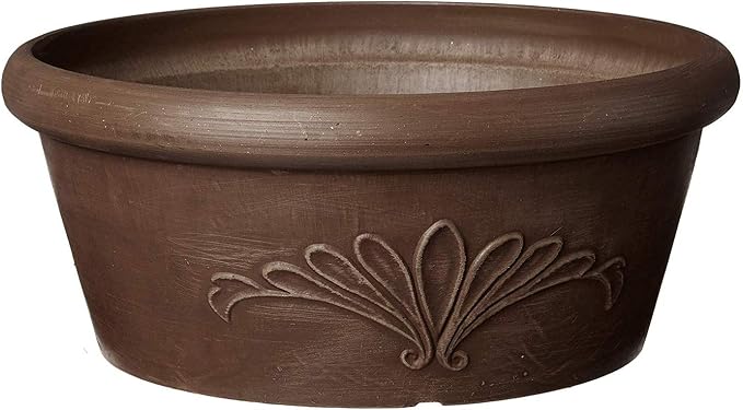 Arcadia Garden Products PSW TA20C Plastic/Stone/Wood Composite Bulb Pan – No by PSW