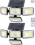 Mokot Solar Lights Outdoor, 288 LED 2800LM Motion Sensor Outdoor Light by MokotSolarLightsOutdoor
