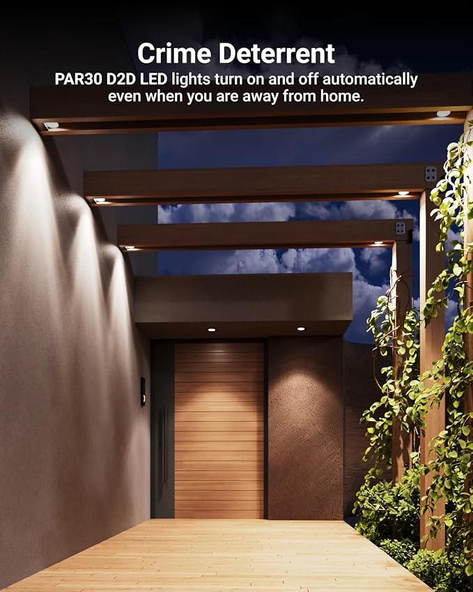 Sunco 12 Pack LED PAR30 Dusk to Dawn Light Bulb - Image 6