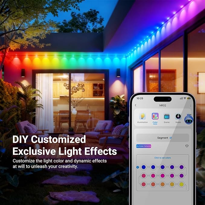 NEEWER 48ft Permanent Outdoor Lights - Image 4