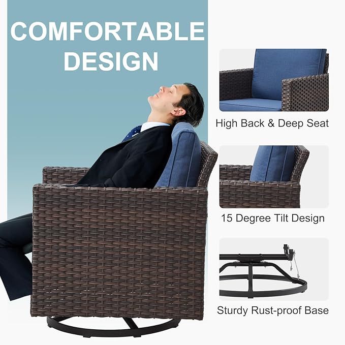 Belord 7 Pieces Patio Furniture Set - Image 2