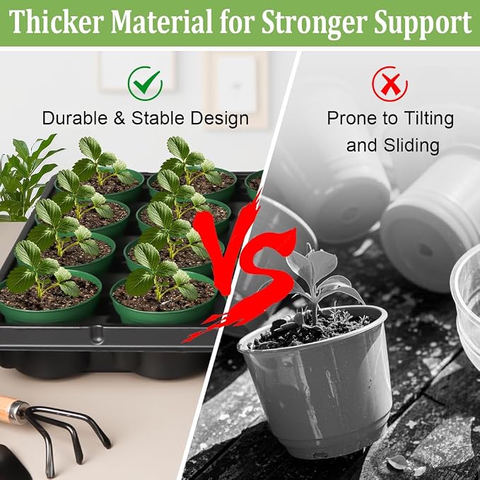 3 Inch Nursery Pots 100 Pcs - Image 3