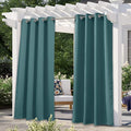 NICETOWN Patio Outdoor Curtain Waterproof, Thermal Insulated Rustproof Grommet by NICETOWN