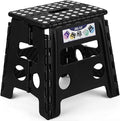 Delxo Folding Step Stool, 13 inch Non-Slip Foldable Stools Up to 300 LBS by Delxo