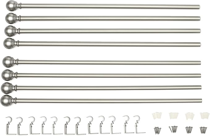 Amazon Basics Sturdy Adjustable Curtain Rod - Image 3