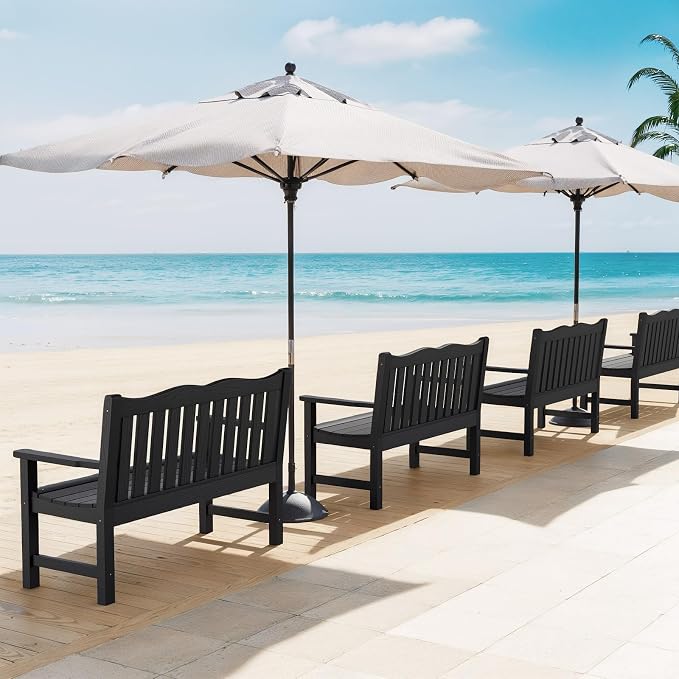Stoog 4-Piece Patio Furniture Set, All-Weather Outdoor Dining Set, Include 1 - Image 9
