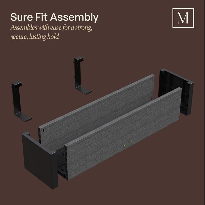 Mayne Vista 3ft Modern Window Box Planter - Image 7