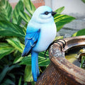 Garden Bird Statue Flower Pot Hugger Outdoor Decor by JARPSIRY