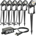 SUNTHIN Outdoor Landscape Lighting, 6 Pack Outdoor Spot Lights by SUNTHIN