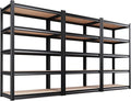 AOAORRG Set of 3 Garage Shelving Heavy Duty Storage Shelves, Metal Adjustable by Unknown