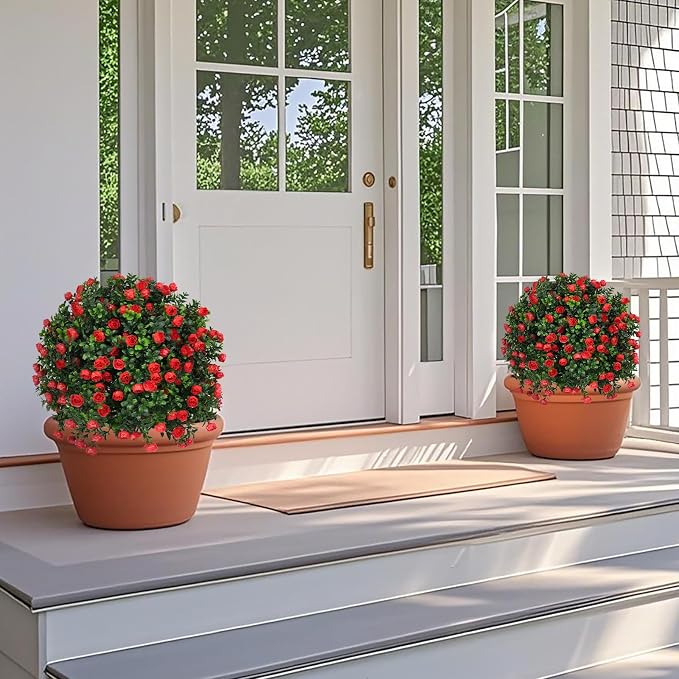 Artificial Boxwood Topiary Tree - Image 4