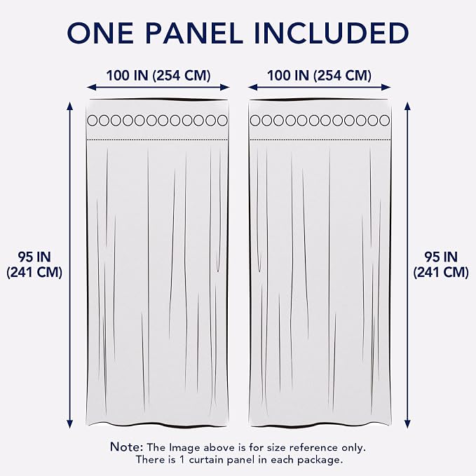 PureFit Outdoor Curtains for Patio Waterproof Weatherproof, UV Resistant - Image 6