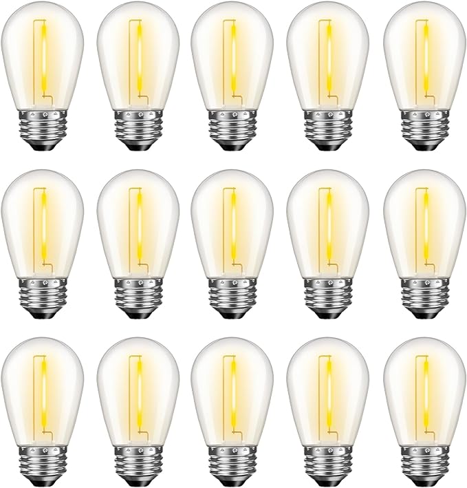LED S14 Replacement Light Bulbs by GvvooHome
