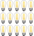 LED S14 Replacement Light Bulbs by GvvooHome