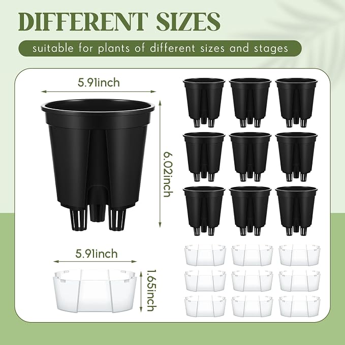 Self Watering Pots for Indoor Plants - Image 2