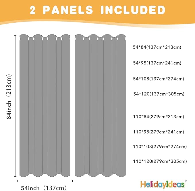 HolidayIdeas Red Outdoor Curtains - Image 6
