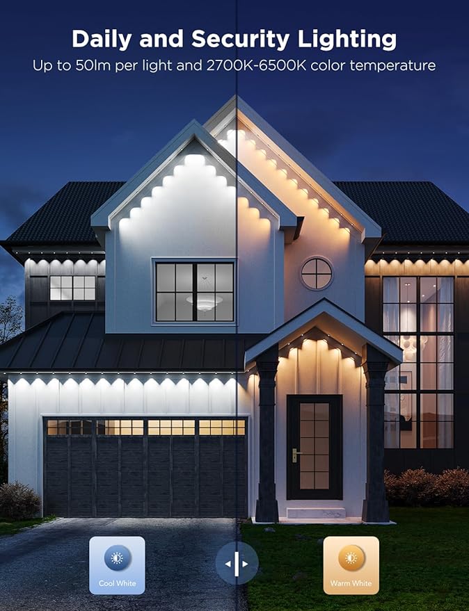 Govee Permanent Outdoor Lights Pro, 100ft - Image 3