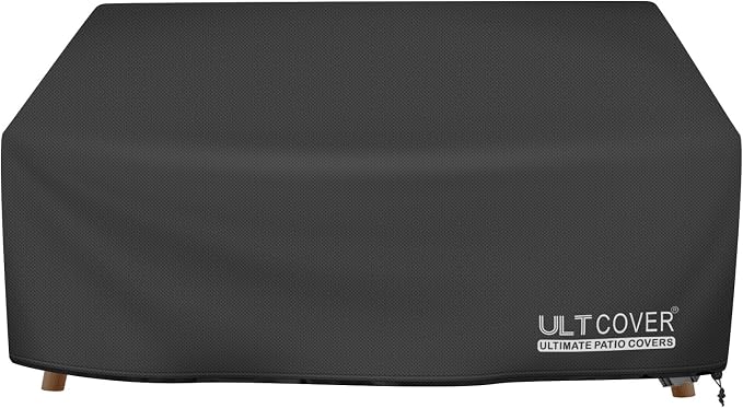 ULTCOVER Waterproof Outdoor Deep Seat Sofa Bench Cover 90W x 40D x 35H inch by ULTCOVER