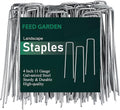 FEED GARDEN 4 Inch 200 Pack Hot-dip Galvanized Landscape Staples 11 Gauge by FEEDGARDEN