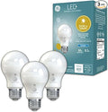 GE LED+ Dusk to Dawn A19 LED Light Bulbs, Automatic On/Off Outdoor Light by GELighting