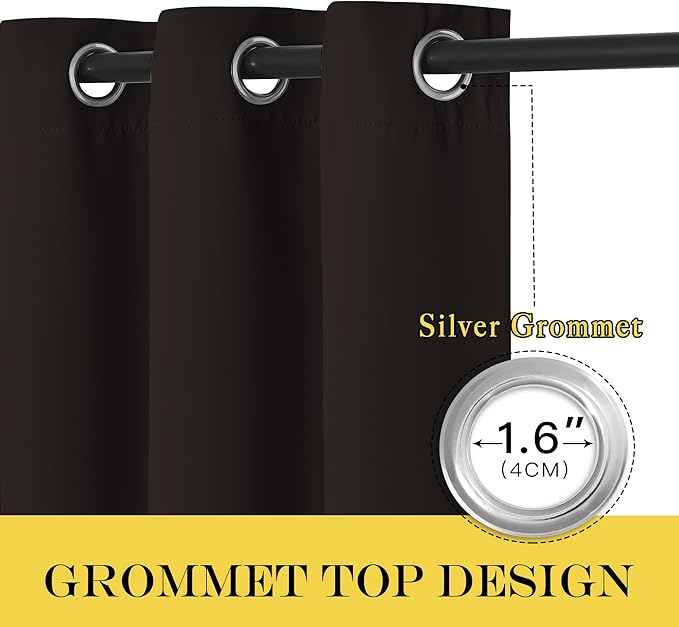 NICETOWN Blackout Room Divider Curtains - Image 6