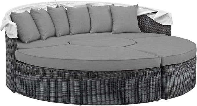 Modway Summon Outdoor Patio Daybed - Image 5