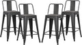 AC Pacific 24” Metal Barstool Set of 2 – Country Rustic Style by ACPacific