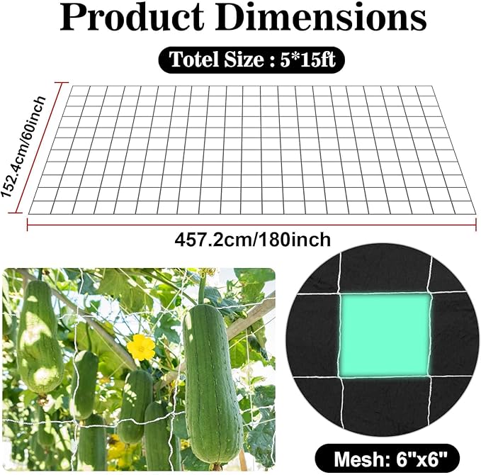 Sukh Garden Plant Trellis Netting - Image 2