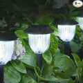 AOSEA LED Solar Lights for Outside, 12000K 6 Pack Solar Lights Outdoor IP65 by AOSEA
