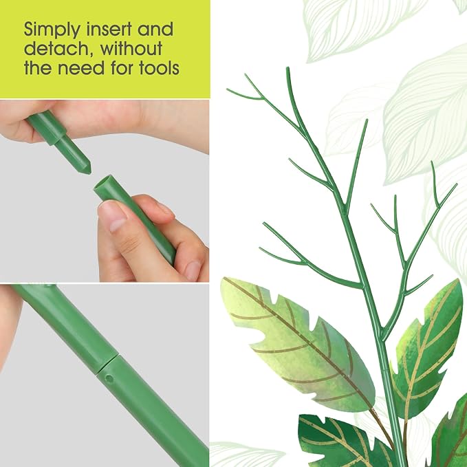 6 Pack Plant Support Stakes for Indoor Plants, 39.37 Inch Tall Twig Plant Sticks - Image 5
