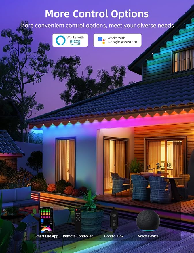 APPECK Permanent Outdoor Lights 50ft - Image 6