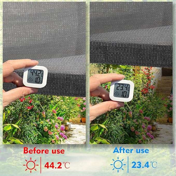 90% Shade Cloth Sun Shade Fabric Privacy Screen Shade Cover - Image 4