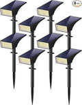 Koicaxy Solar Lights Outdoor Waterproof 8 Pack IP65, 100 LEDs 4 Light Modes by SOLARSPOTLIGHTS