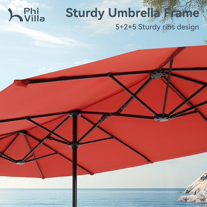 PHI VILLA Outdoor Patio Dining Set - Image 8