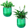 Melphoe Self Watering Pots for Indoor Plants Planter, 4.7 Inch 2 Pack Planters by Melphoe