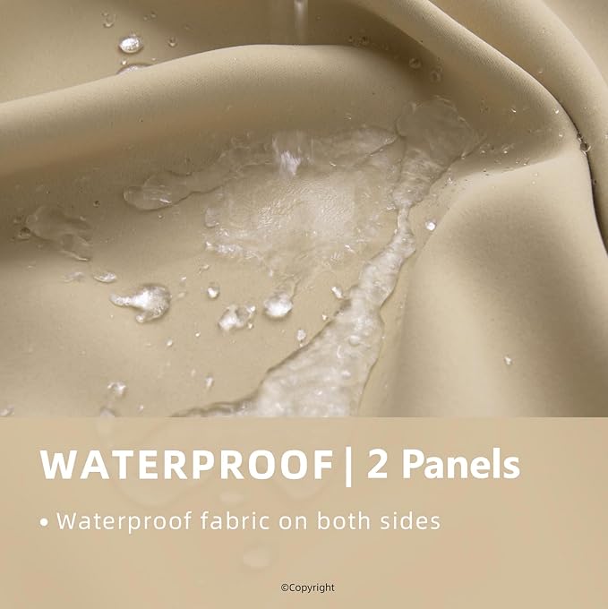 DIVA EN CAMINO DEC Waterproof Outdoor Curtain W105 x L95 - Image 2