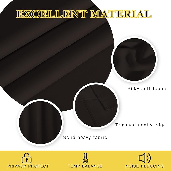 NICETOWN Blackout Room Divider Curtains - Image 2