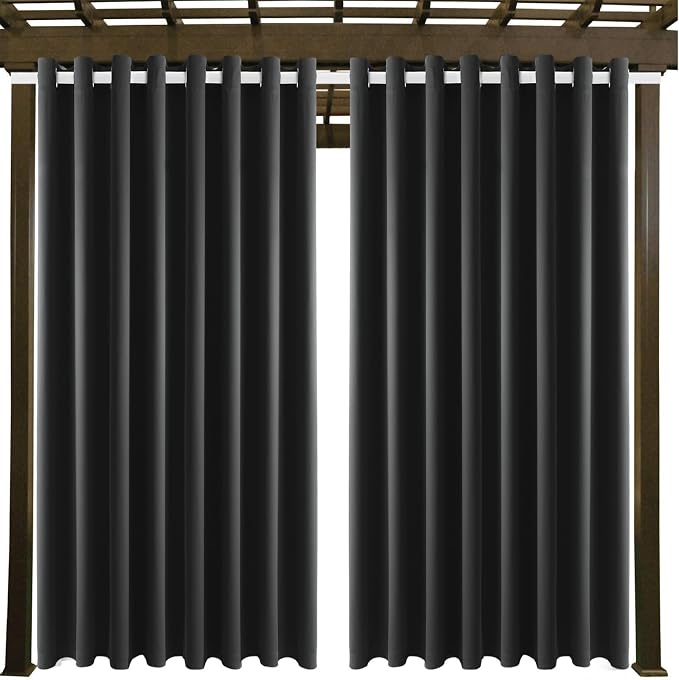 Waterproof Outdoor Curtain W105 x L84 - Image 9