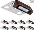 LEONLITE 8-Pack Premium Series 4 Inch 2W LED Retaining Wall Lights Swivel by LEONLITE